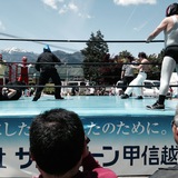 病院際にプロレス？・